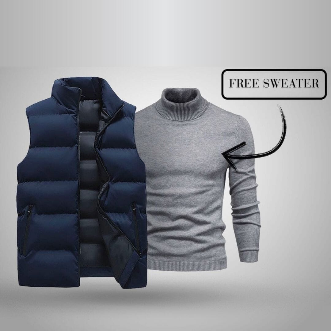 Vest + Exclusive Free Sweater (CLEARANCE) Ralph Lauren Elorien 